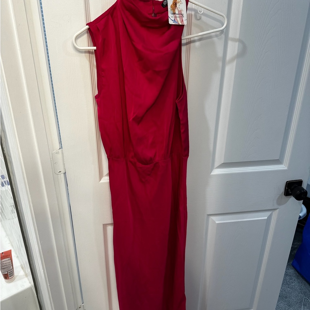 Prettygarden Women’s Red Sleeveless Dress, Brand New